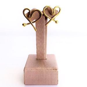 Brinco Entrelaço Coração