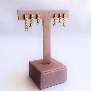 Brinco Trio Riviera Cristal