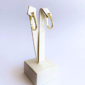 Brinco Argola Fio Detalhado Oval