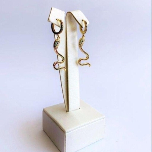 Brinco Argola Serpente Colors