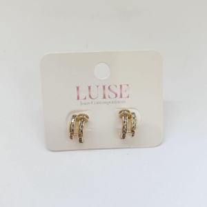 Brinco Prego Cravejado