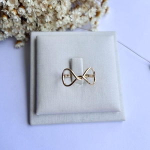 Anel Entrelaço Infinito