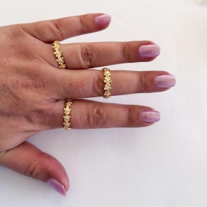 Anel Sequencial Flores