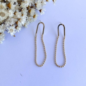 Brinco Esferas e Mini Bolinhas