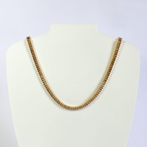 Colar Baguete Lavanda