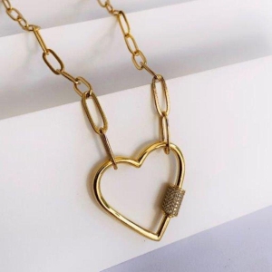 Colar Cartier com Coração Ajustavel