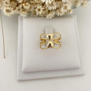 Anel Dois Corações