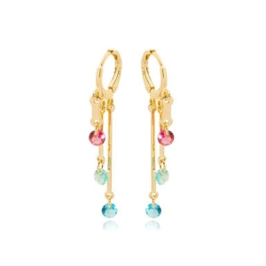 Brinco Argola Pendente Colors