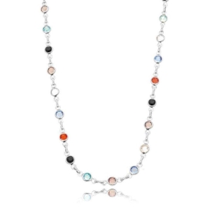 Colar Chocker Cristais Colors
