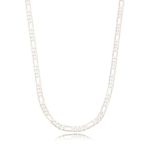 Colar Masculino 3x1 60cm Prata