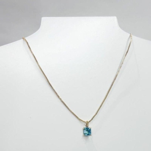 Colar Ponto de Luz Quadrado 6x6mm