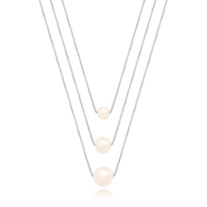 Colar Triplo de Perolas