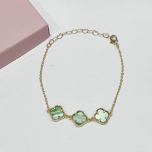 Pulseira 3 Trevos Verde