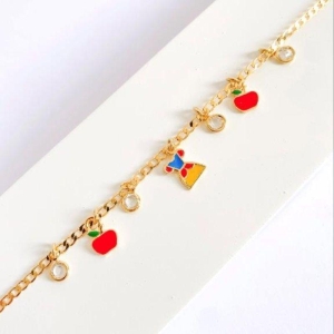 Pulseira Infantil Branca de Neve
