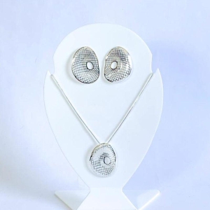 Conjunto Organico Telinha Prata