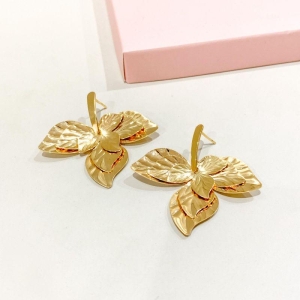 Brinco Flor Sobreposta