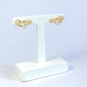 Brinco Gotas Cristais