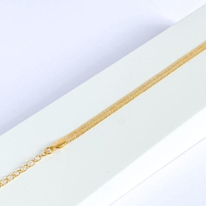 Pulseira Fita  Ouro