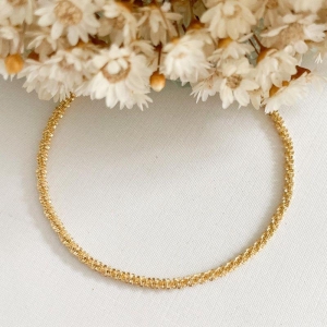 Pulseira Orvalho 2mm Ouro