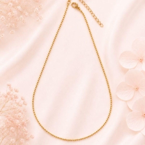 Colar Chocker Esferas Ouro