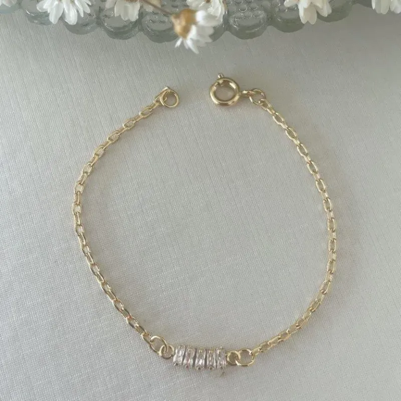 Pulseira Infantil Baguete ao Centro