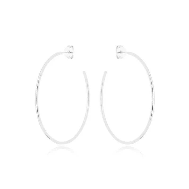 Brinco Argola Aberta Lisa 4,5cm