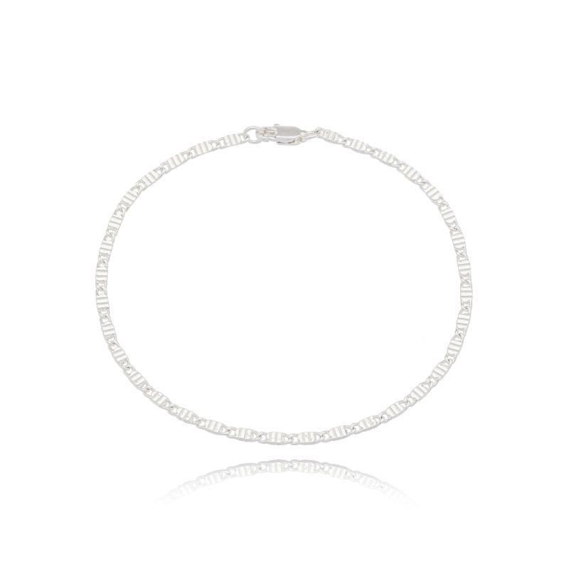 Pulseira Masculino Lacre Prata