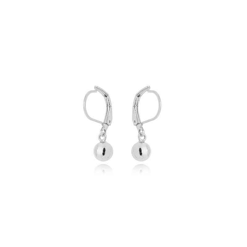 Brinco Argola Pingente Esfera