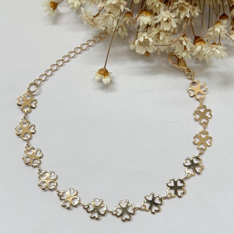 Pulseira Chapa Flor
