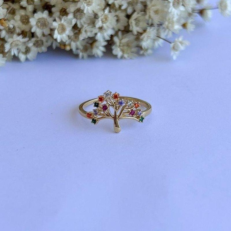 Anel Arvore da Vida Colors