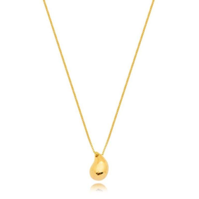 Colar Gota Pequeno Ouro