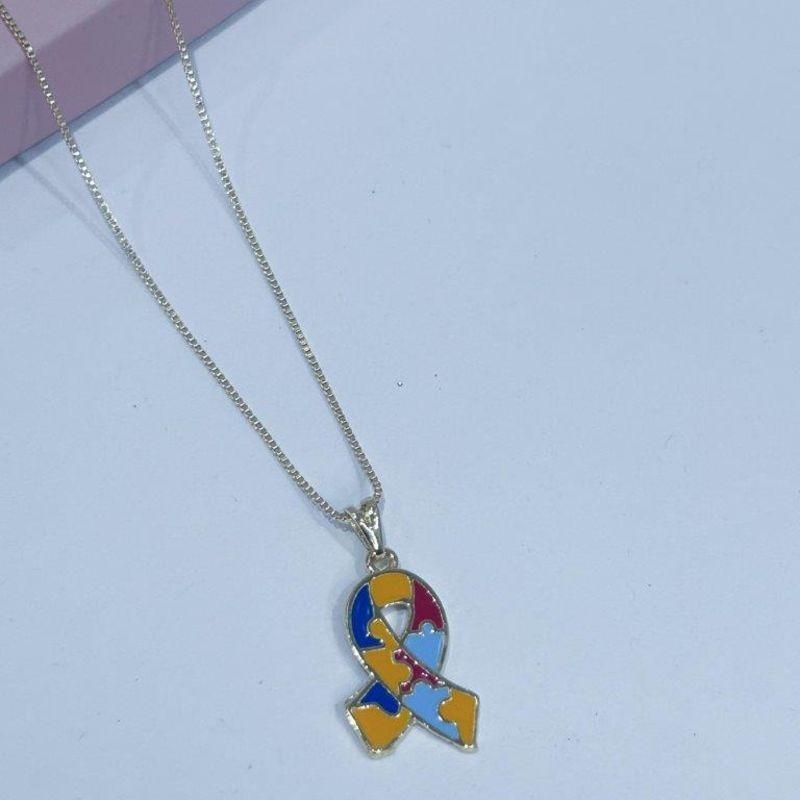 Colar Simbolo Autismo
