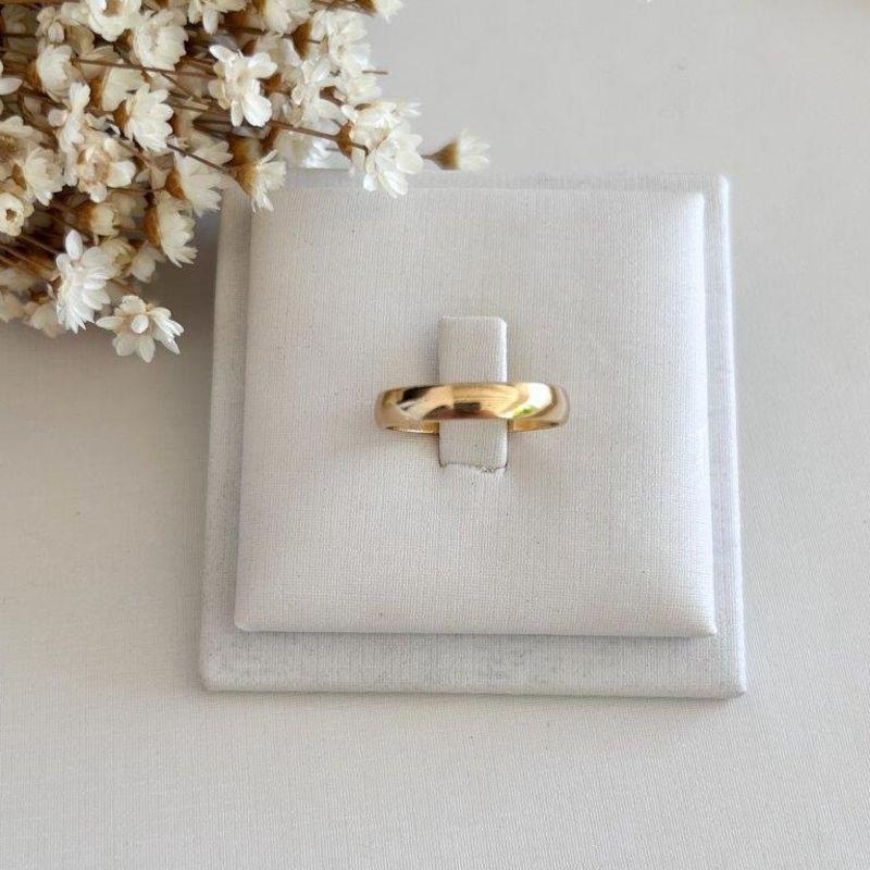 Anel Aliança Lisa Redonda