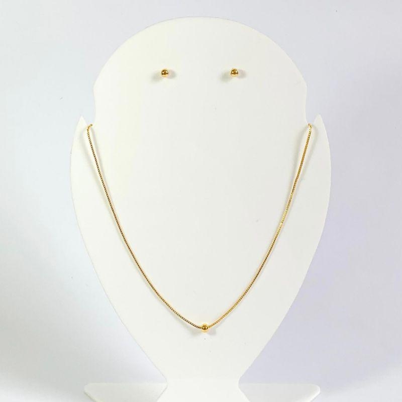 Conjunto Mini Esfera Ouro