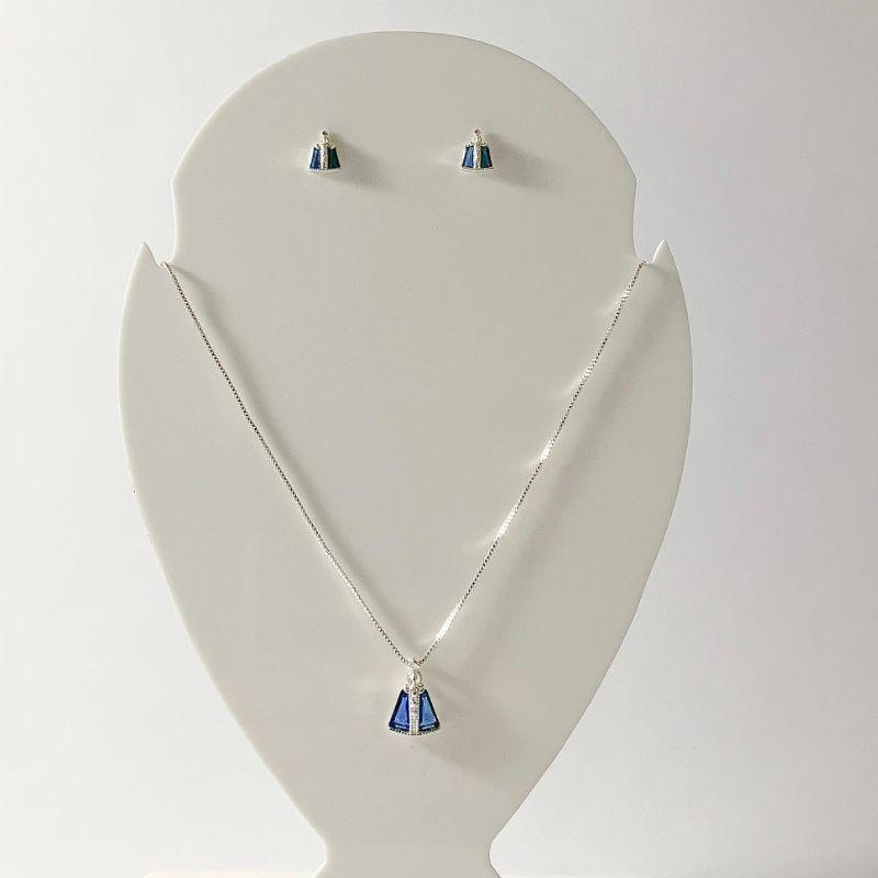 Conjunto Nossa Senhora Atemp Prata