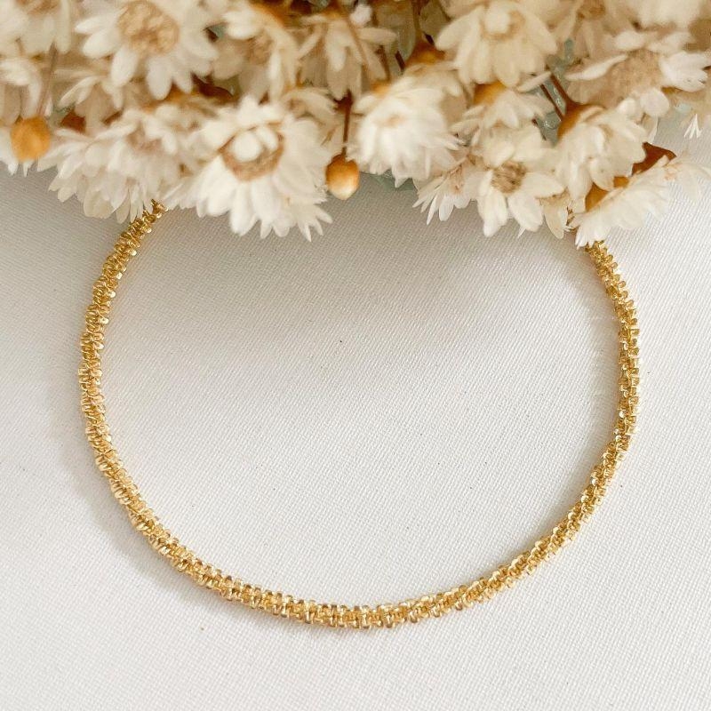 Pulseira Orvalho 2mm Ouro