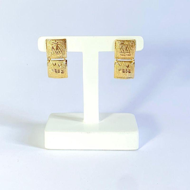 Brinco Egípicio Duplo