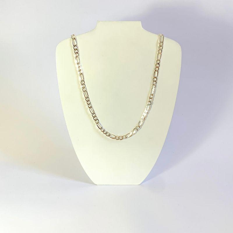 Colar Masculino 3x1 6mm 60cm