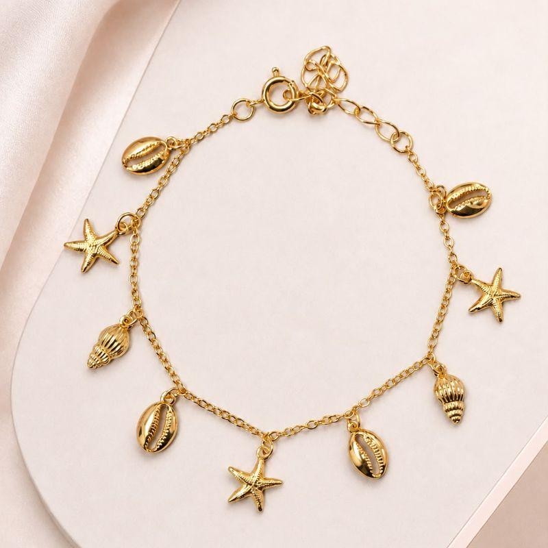 Pulseira Pingentes Mar