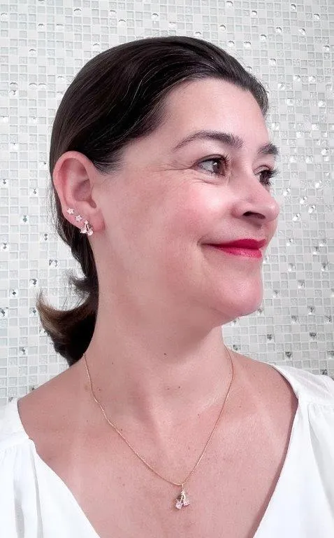 Conjunto Cereja Rosa