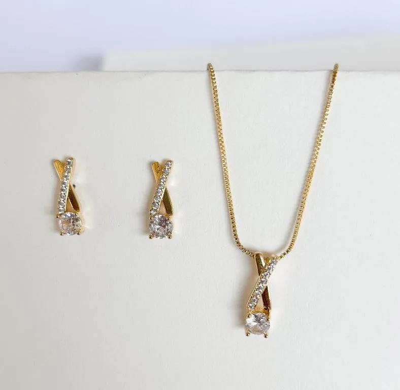 Conjunto Extensão Cravejado