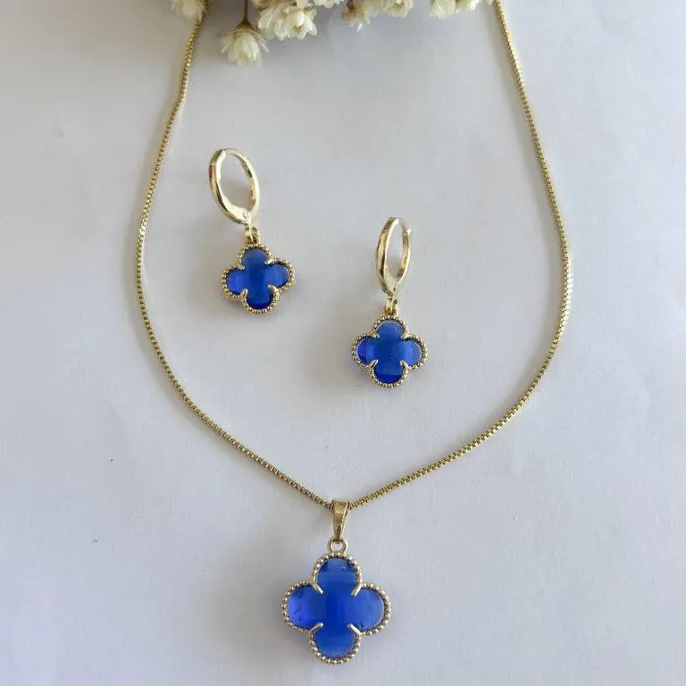 Conjunto Trevo Brinco Click