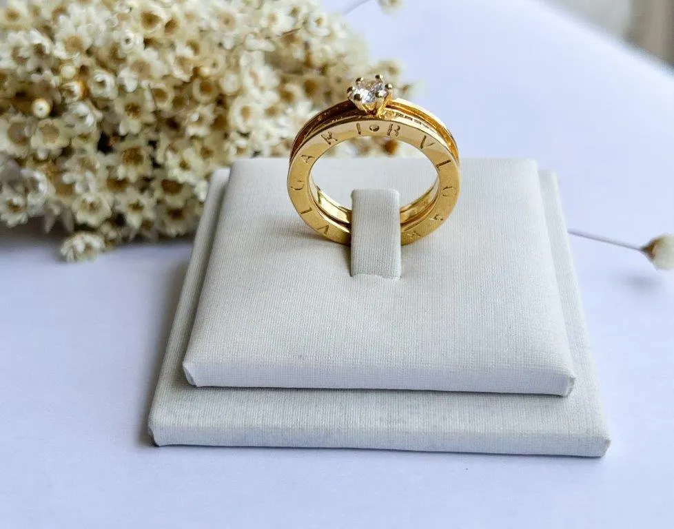 Anel Duplo Bulgari