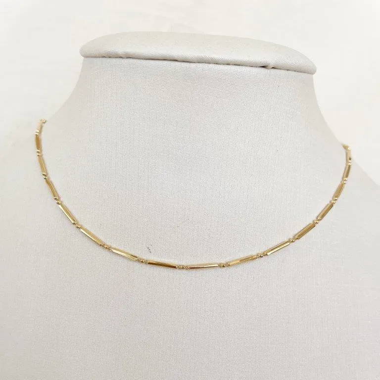 Colar Chocker Palitos