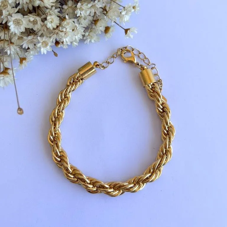 Pulseira Cordão Baiano 4mm
