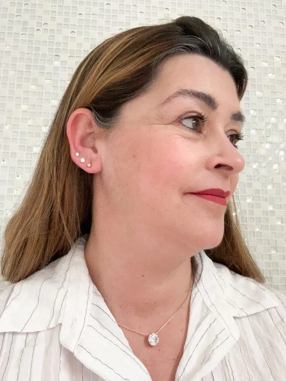 Brinco Esfera Dourada M