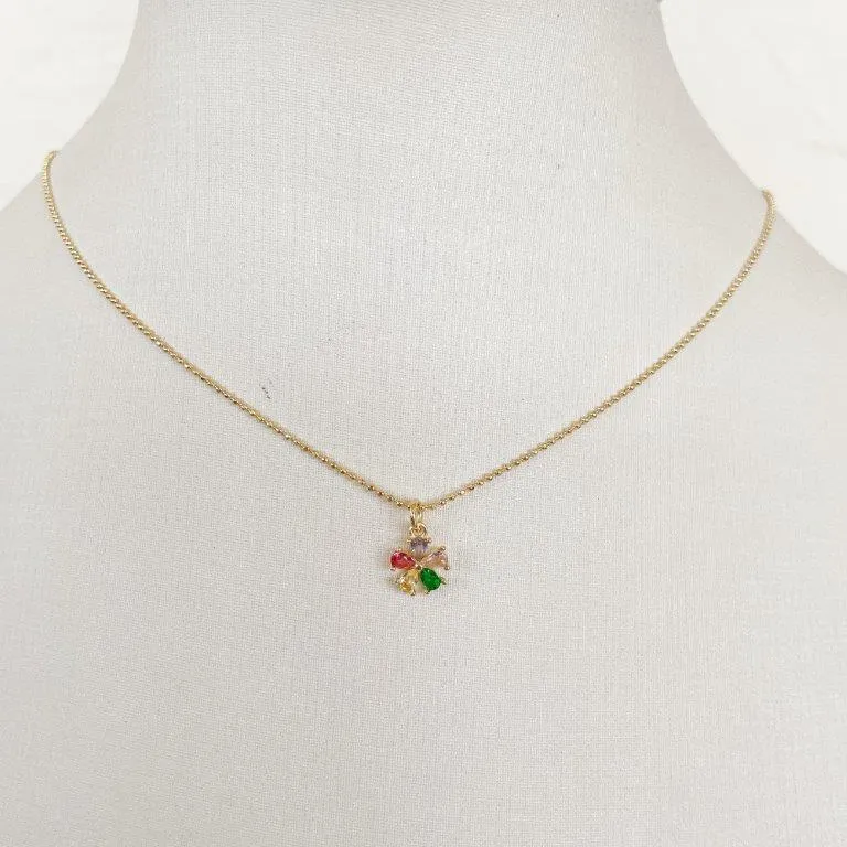 Colar Chocker Flor Colors