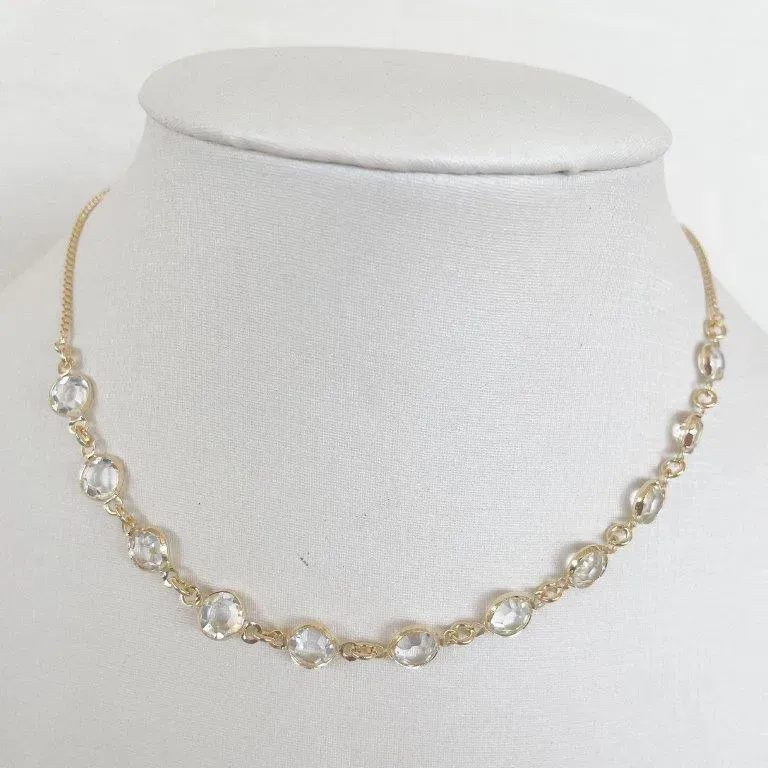 Colar Chocker Cristais