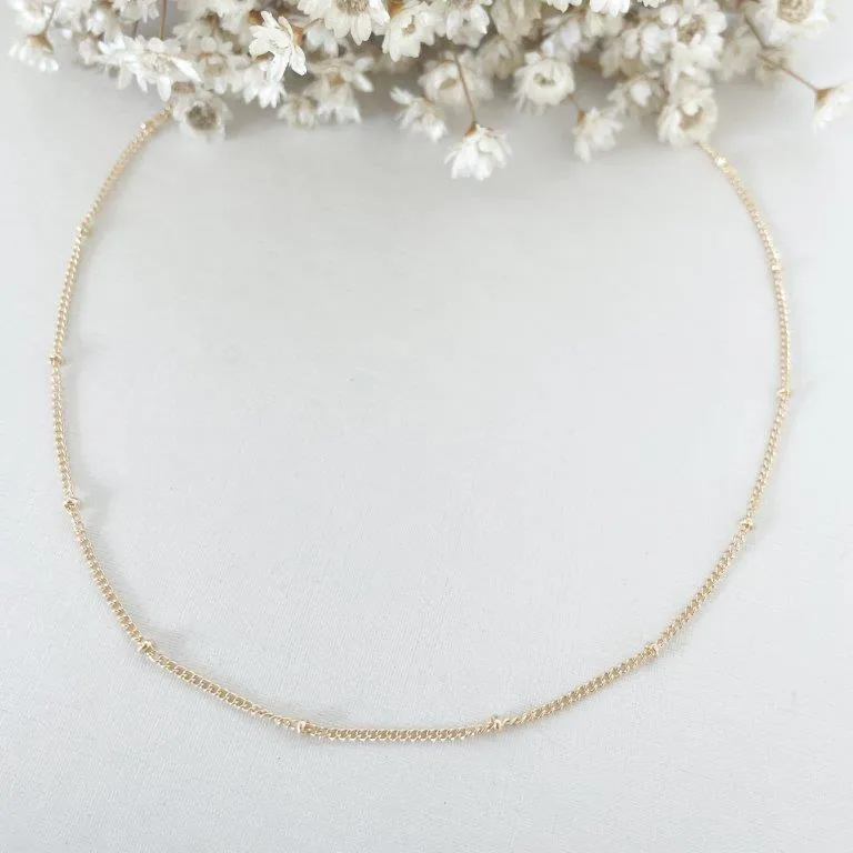 Colar Chocker Mini Bolinhas