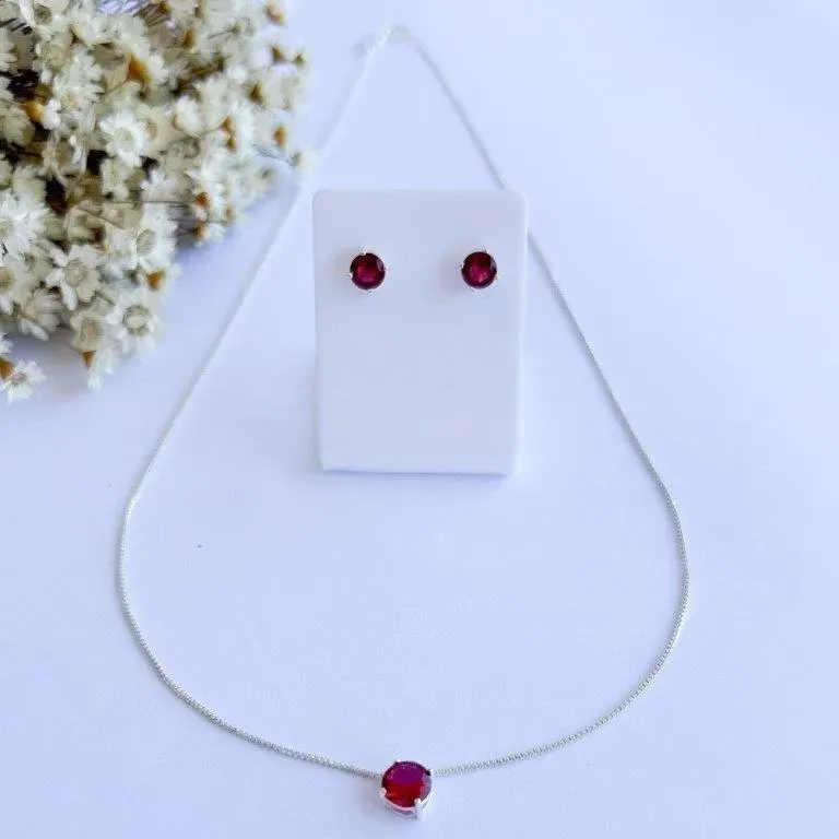 Conjunto Ponto de Luz Prata